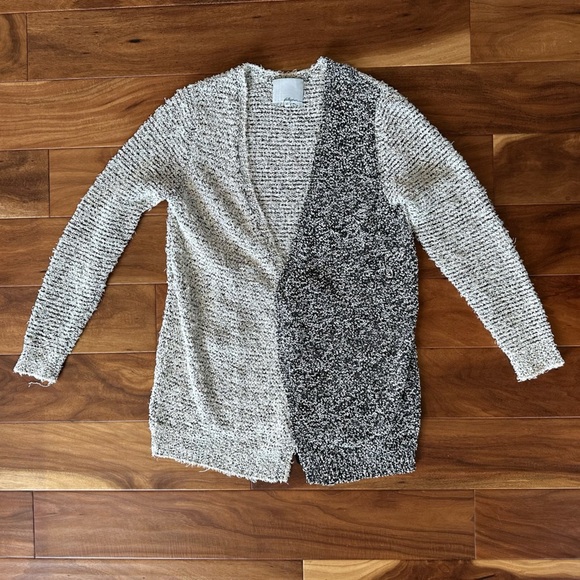 3.1 Phillip Lim Slouchy Tie Two-Toned Cardigan size XS - Picture 2 of 6
